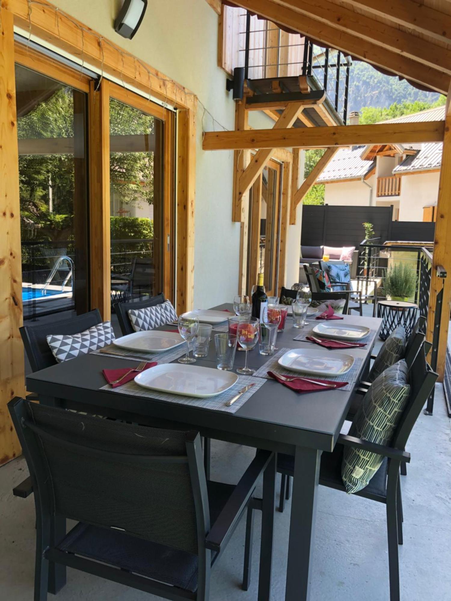 Chalet Barbara Le Bourg-d'Oisans Bagian luar foto