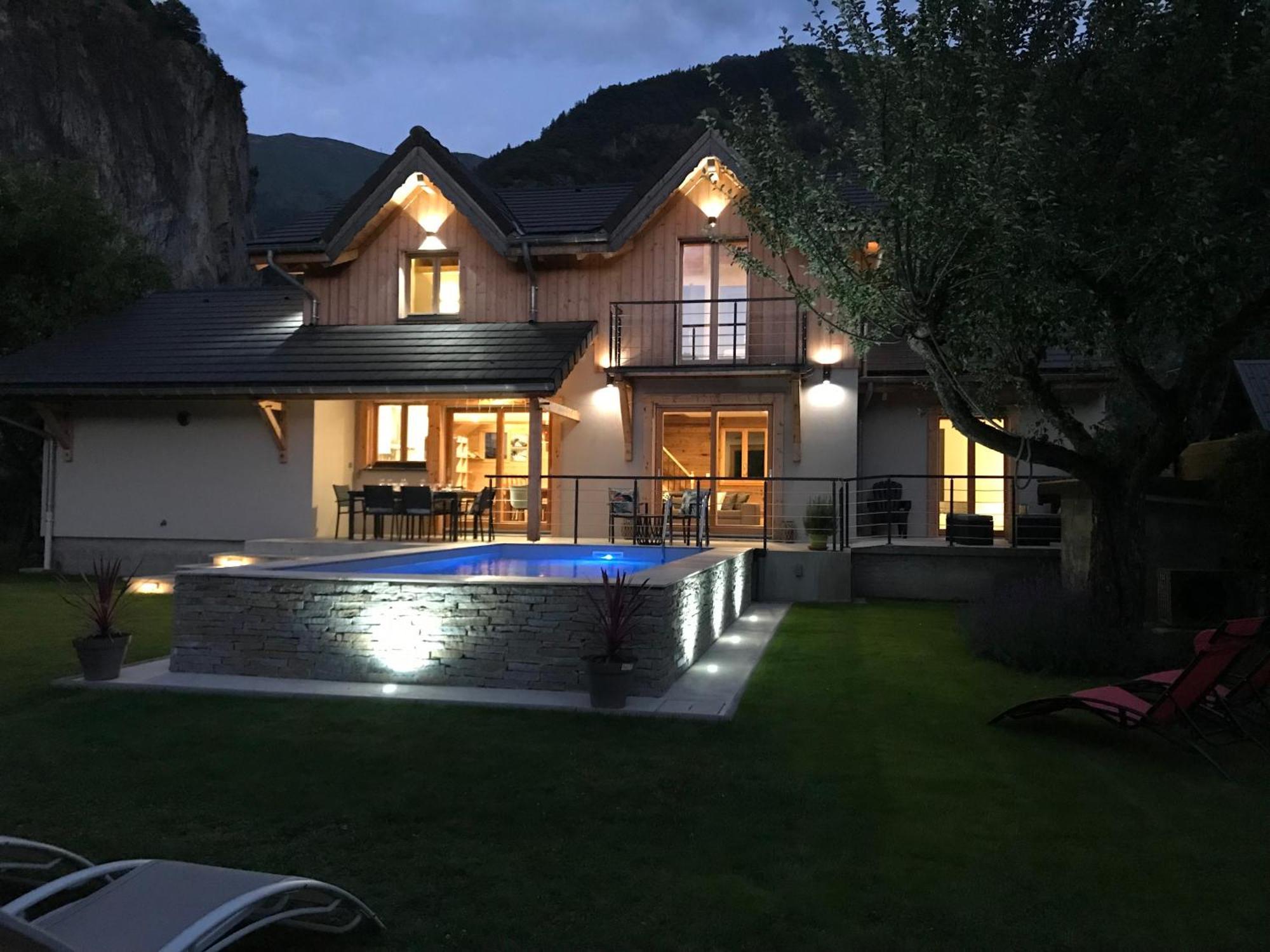 Chalet Barbara Le Bourg-d'Oisans Bagian luar foto